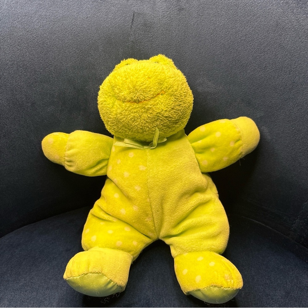Baby Gund Green Sensory Frog Stuffed Animal